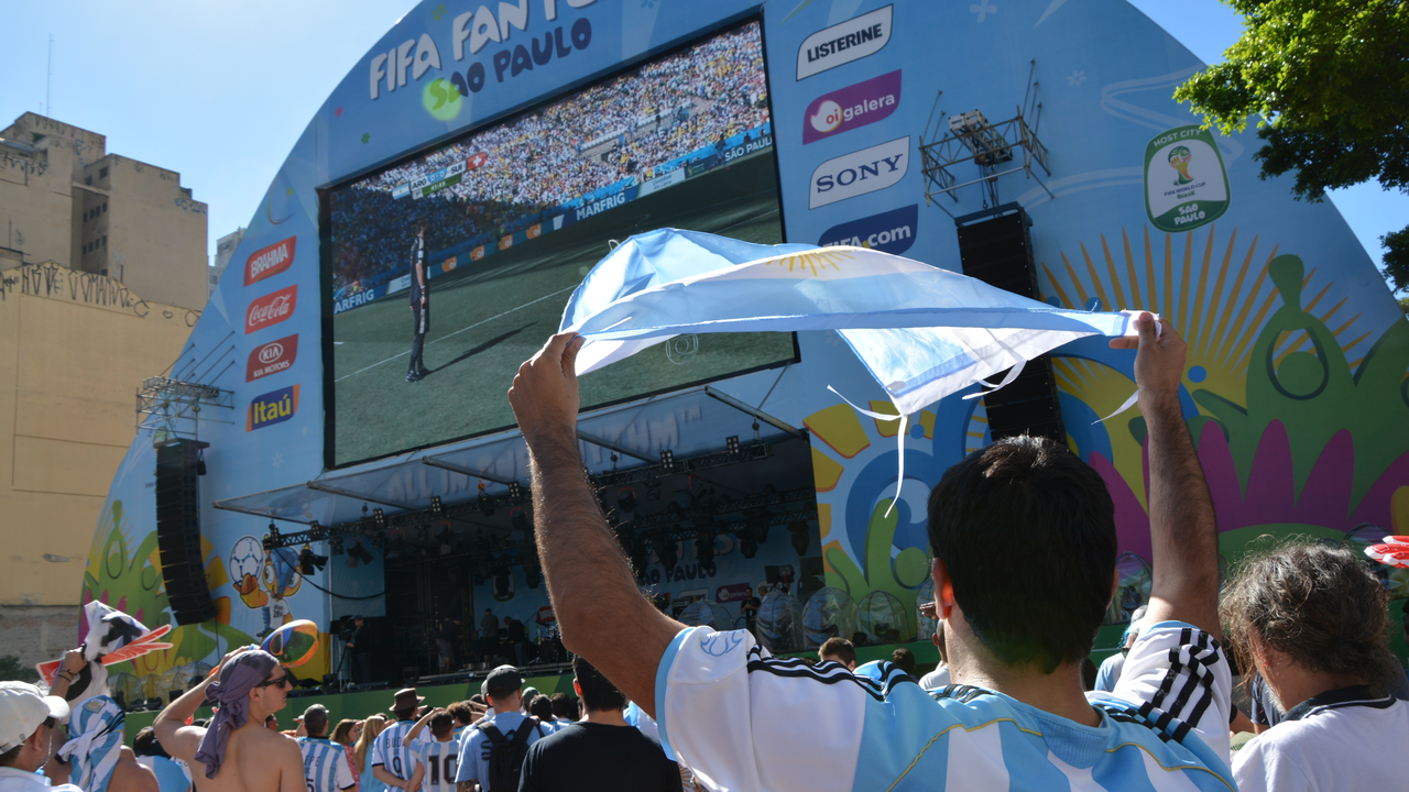 Argentina-fans VM