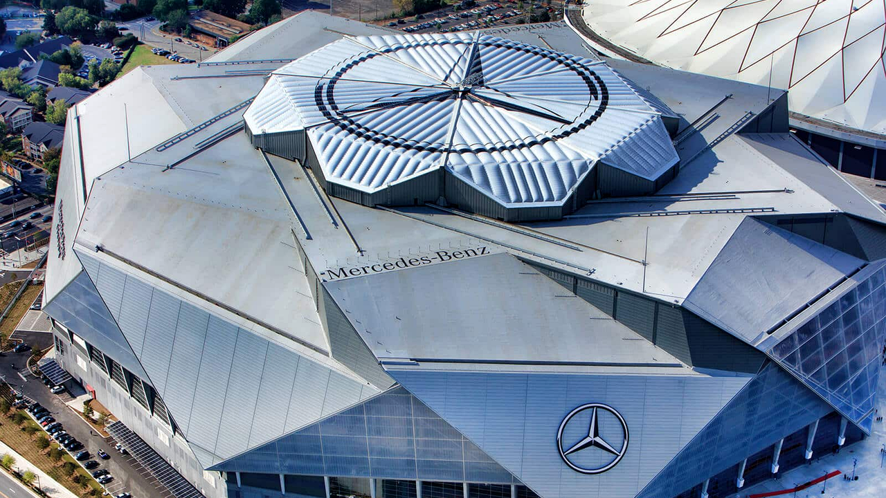L'exception du logo du stade d'Atlanta montre un problème pratique de branding pour la Coupe du monde