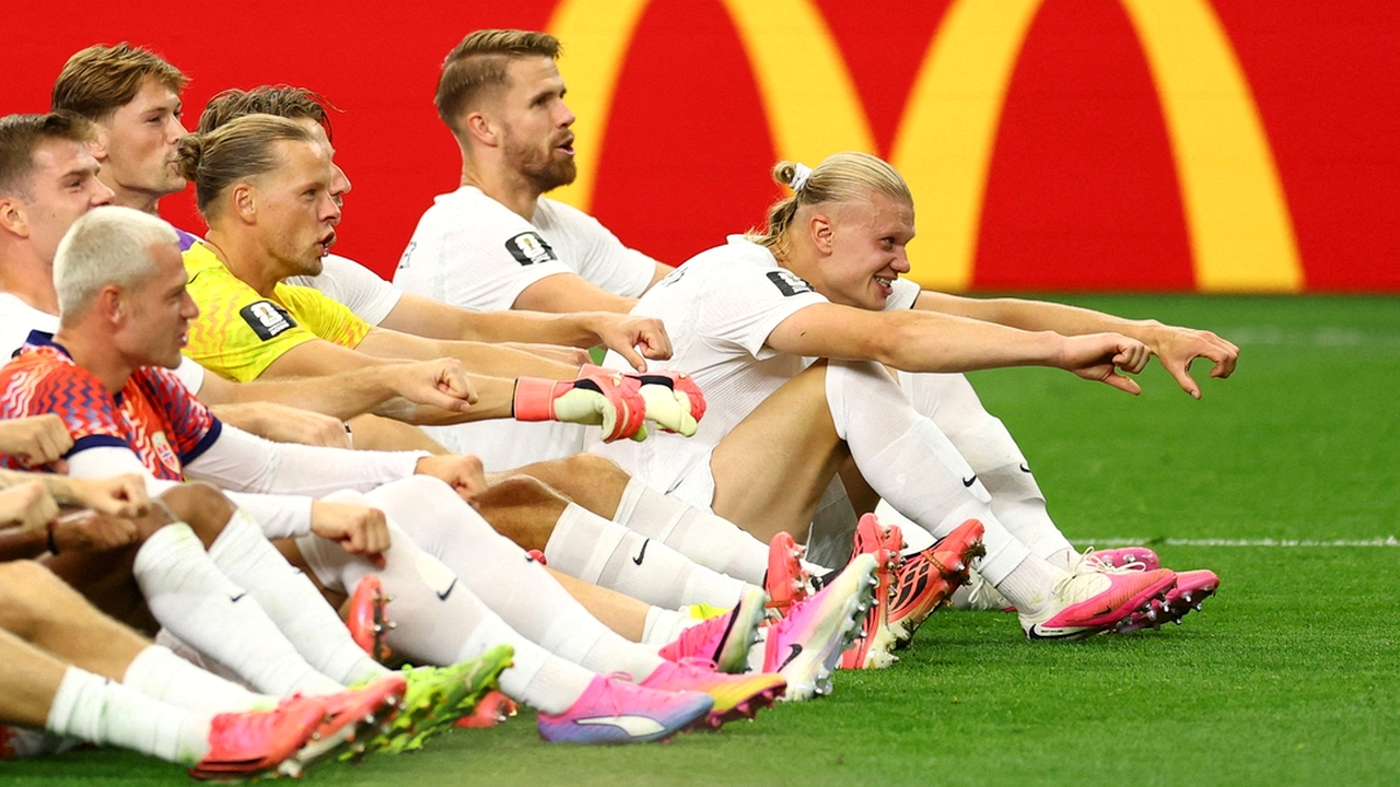 Haalands afslutning i det 86. minut sender Norge direkte i Brasiliens spor