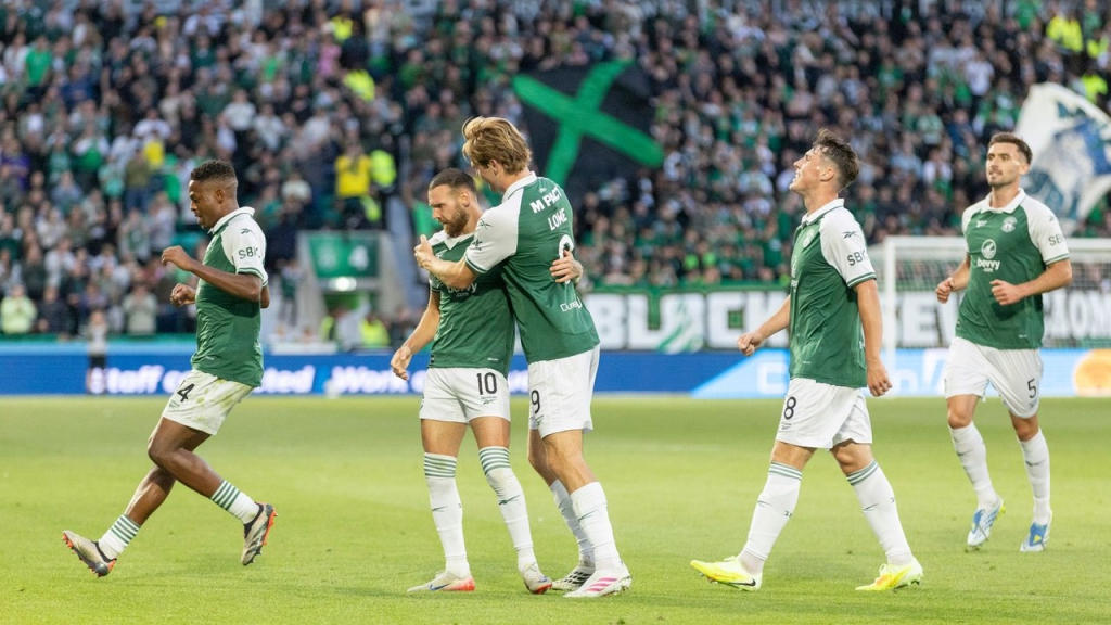 Hibernian renverse un déficit de deux buts avec une victoire 4-1 contre Malisheva