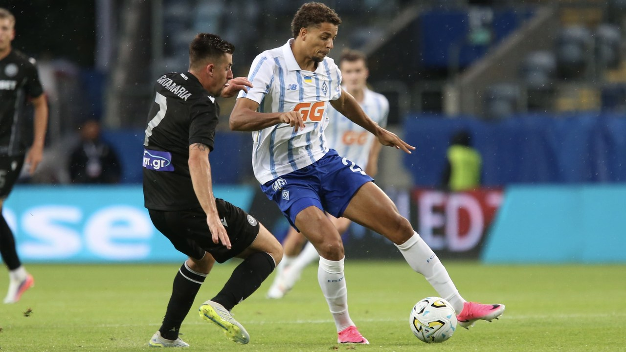 PAOK besejrer Dynamo Kyiv 3-2 efter fem mål i første kamp i Lublin