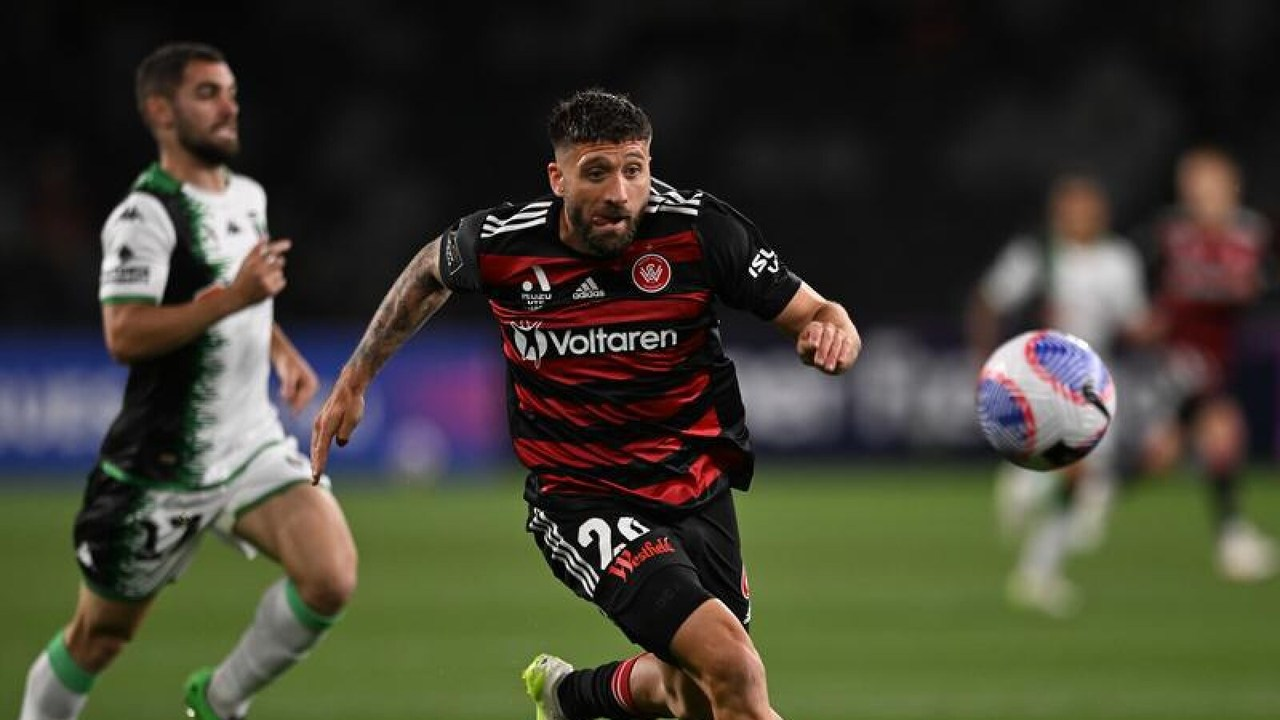 Brandon Borrello spelar för Western Sydney Wanderers