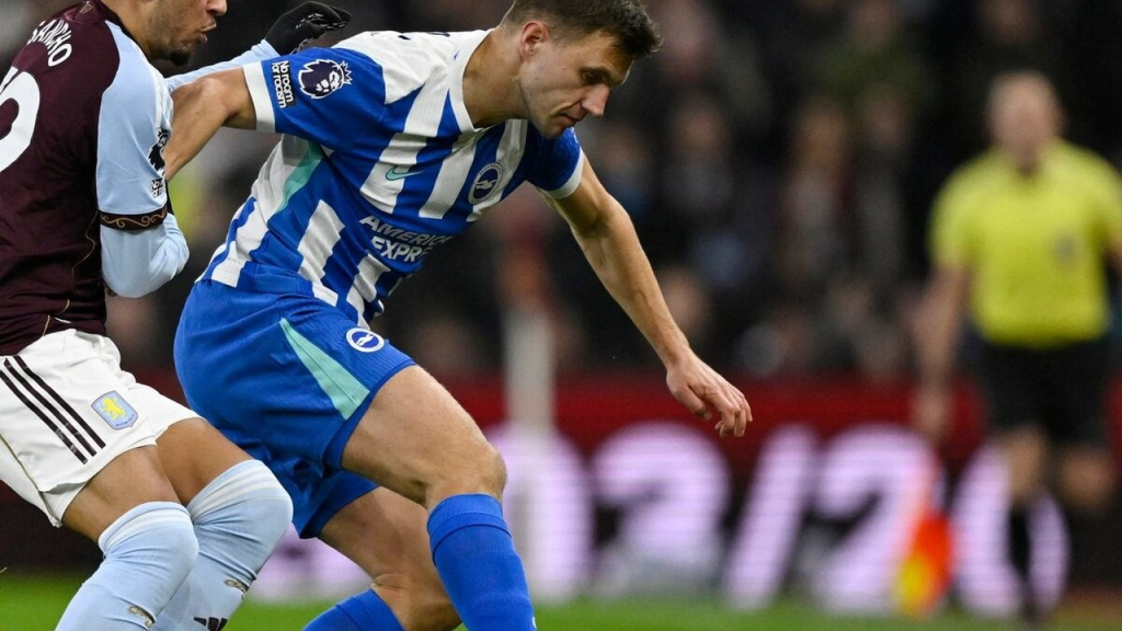 Brighton besejrer Aston Villa 4-0 efter fire mål i første halvleg
