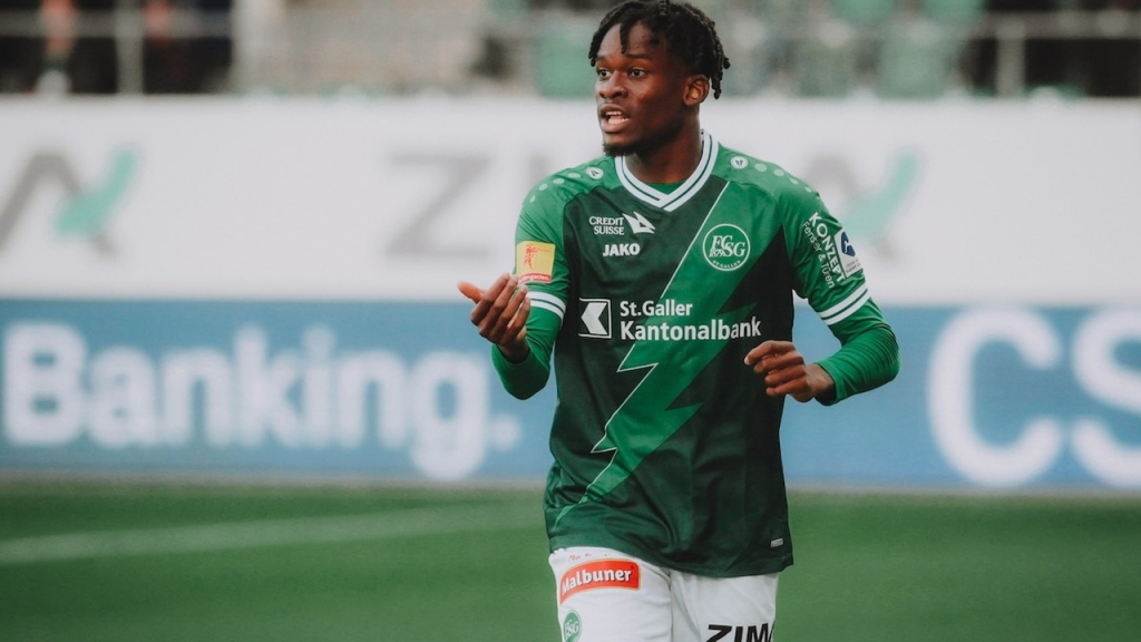 Enoch Owusu scorer to gange, da St Gallen slår Vaduz