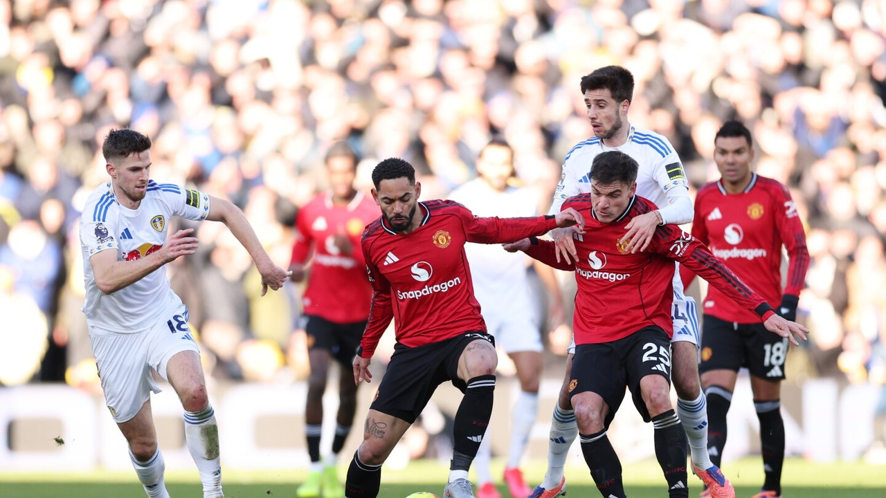 Manchester United og Leeds forbereder sig på venskabskamp i Croke Park