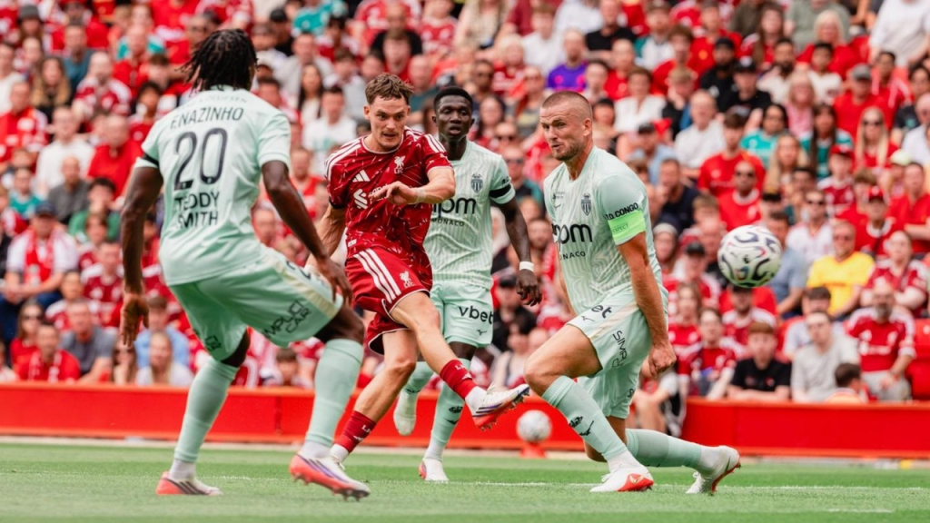 Mónaco vence 3-2 a Liverpool tras ir perdiendo por dos goles en Anfield