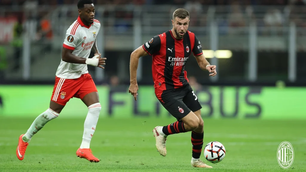 Benfica blokerer centrale afleveringer og slår Milan 2-0 i Europa League