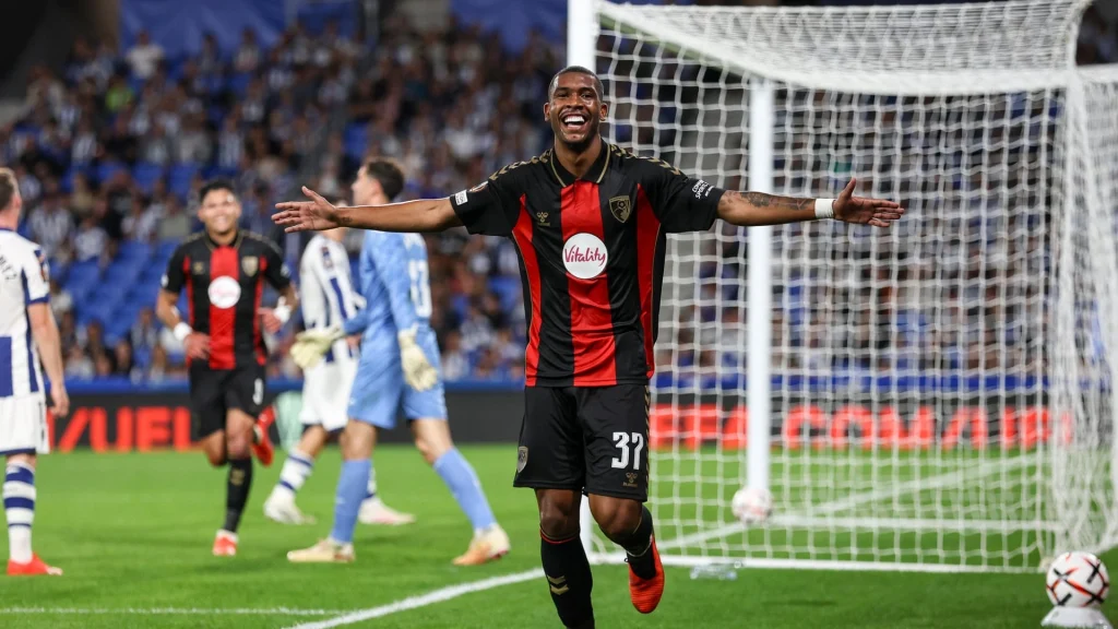 Bournemouth vinder 2-1 hos Real Sociedad i deres første Europa League-kamp