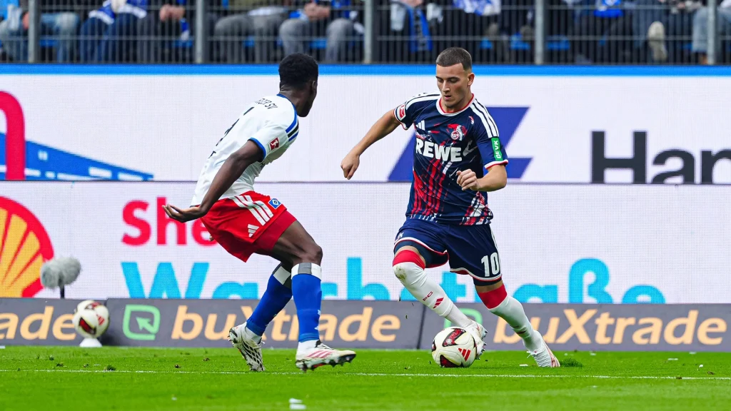 Hamburg holder kontrollen og besejrer Köln 2-1