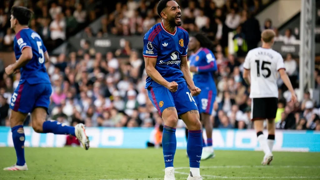 Matheus Cunha’s sene scoring sikrer Manchester United 1-1 mod Fulham