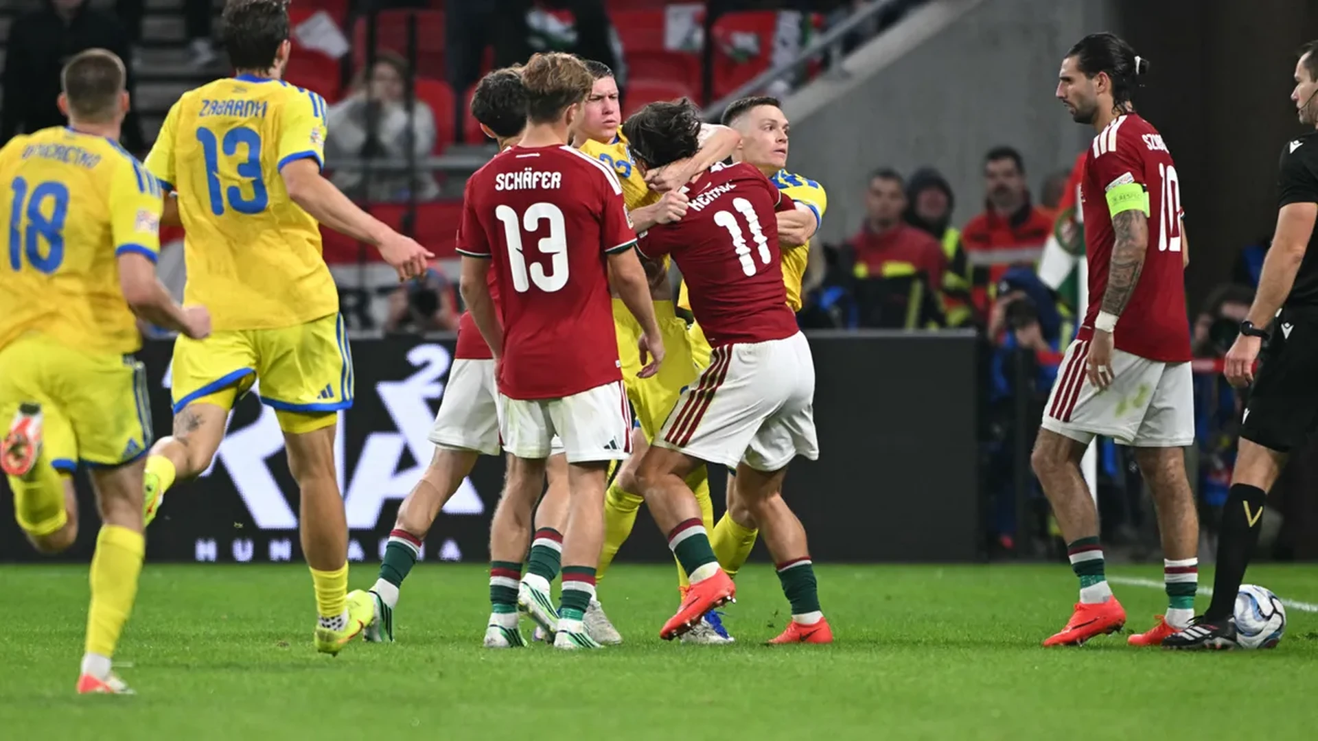 Danylo Sikan offre à l'Ukraine une victoire 1-0 en Ligue des nations en Hongrie