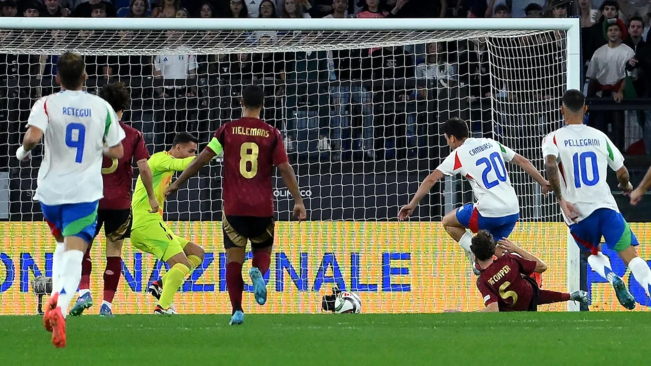 La Belgique bat l'Italie 2-0 à Rome, Godts et Lukebakio scellent le match d'ouverture