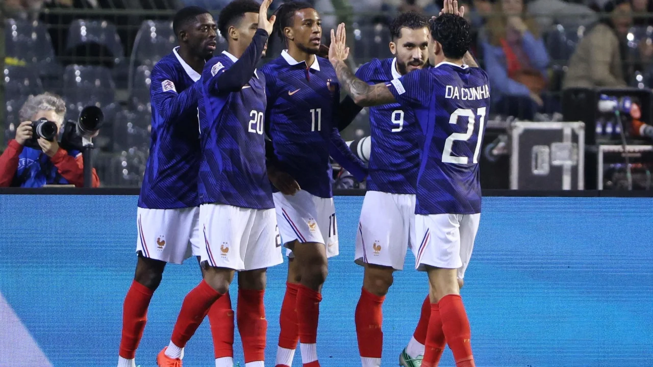 Le but solitaire tardif de Michael Olise offre à la France une victoire 1-0 en Ligue des Nations en Belgique
