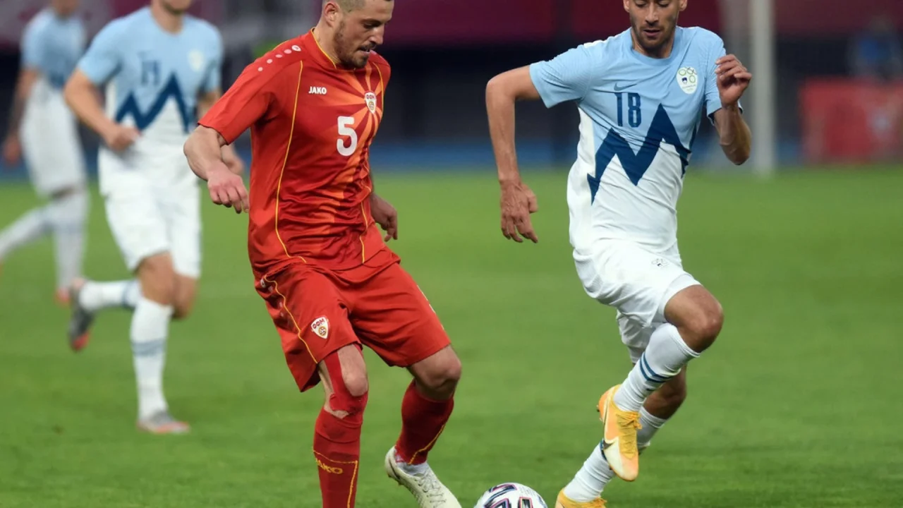 Slovenien gör ännu en nolla till en 2-0-seger mot Nordmakedonien